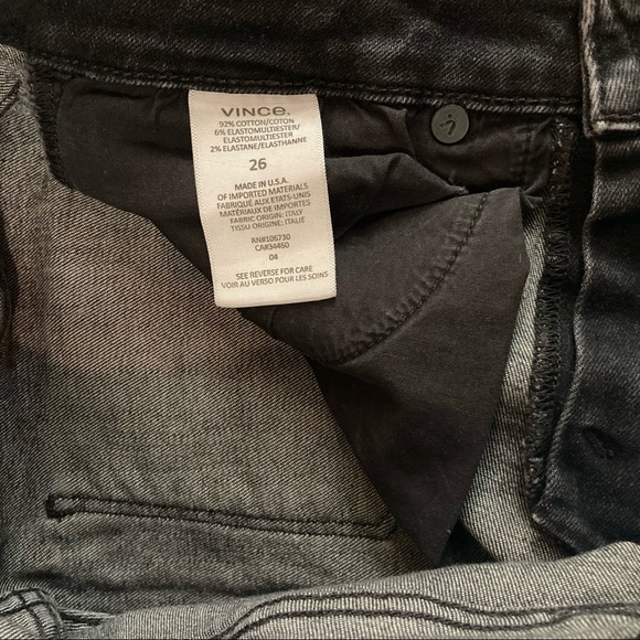 *DONATED* VINCE | Grey Distressed Skinny Jeans - Picture 14 of 16